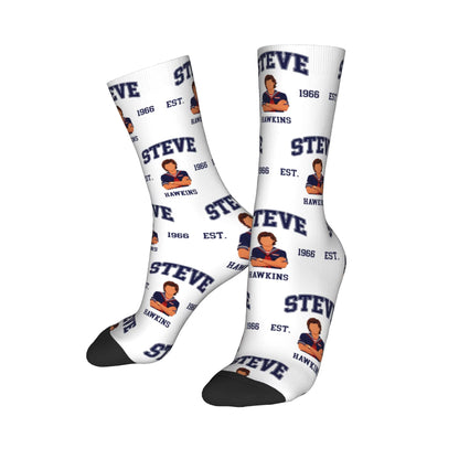 Christmas Things Lights Classic Theme Design Socks Merch for Sports Wear Sweat Absorbing Crew Socks